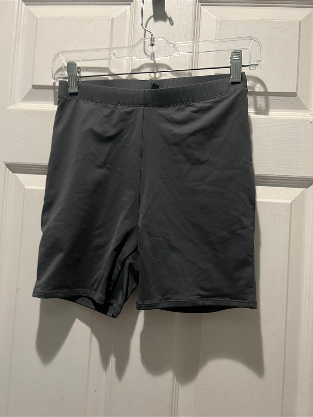 SKIMS Women's Recycle Swim Shorts -Color is Gunmetal NWT